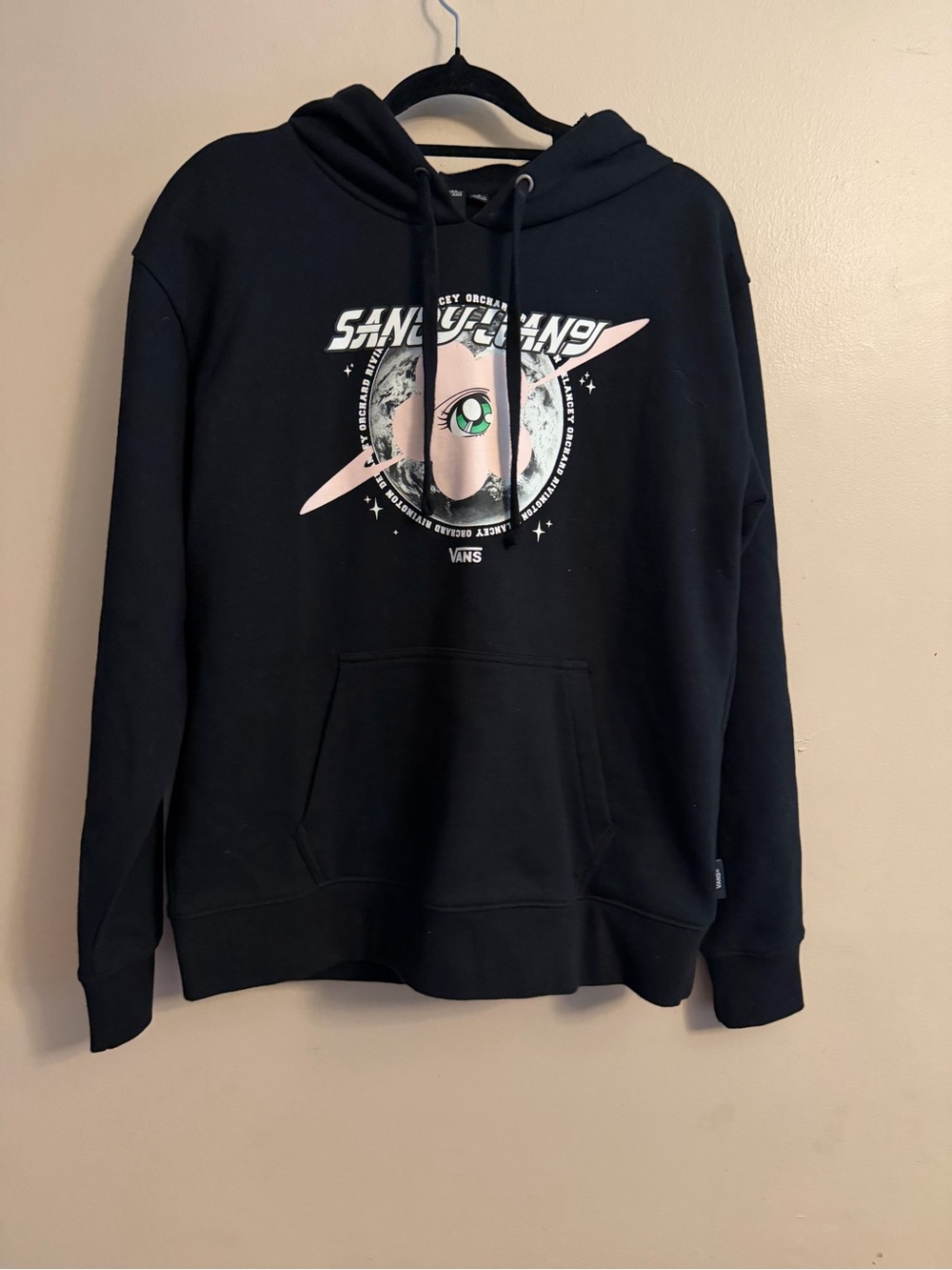 Vans X Sandy Laing Black Graphic Hoodie